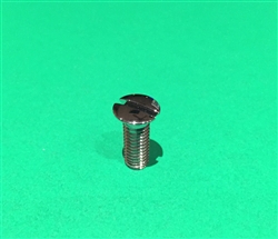 CHROME PLATED OVAL HEAD SLOTTED MACHINE SCREW - DIN 91 - M6 x 12 , Top ...