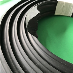 Grey Rubber Liner Strip (Pad) for Bumper Guard / Overrider - 190SL, 300SL &  others